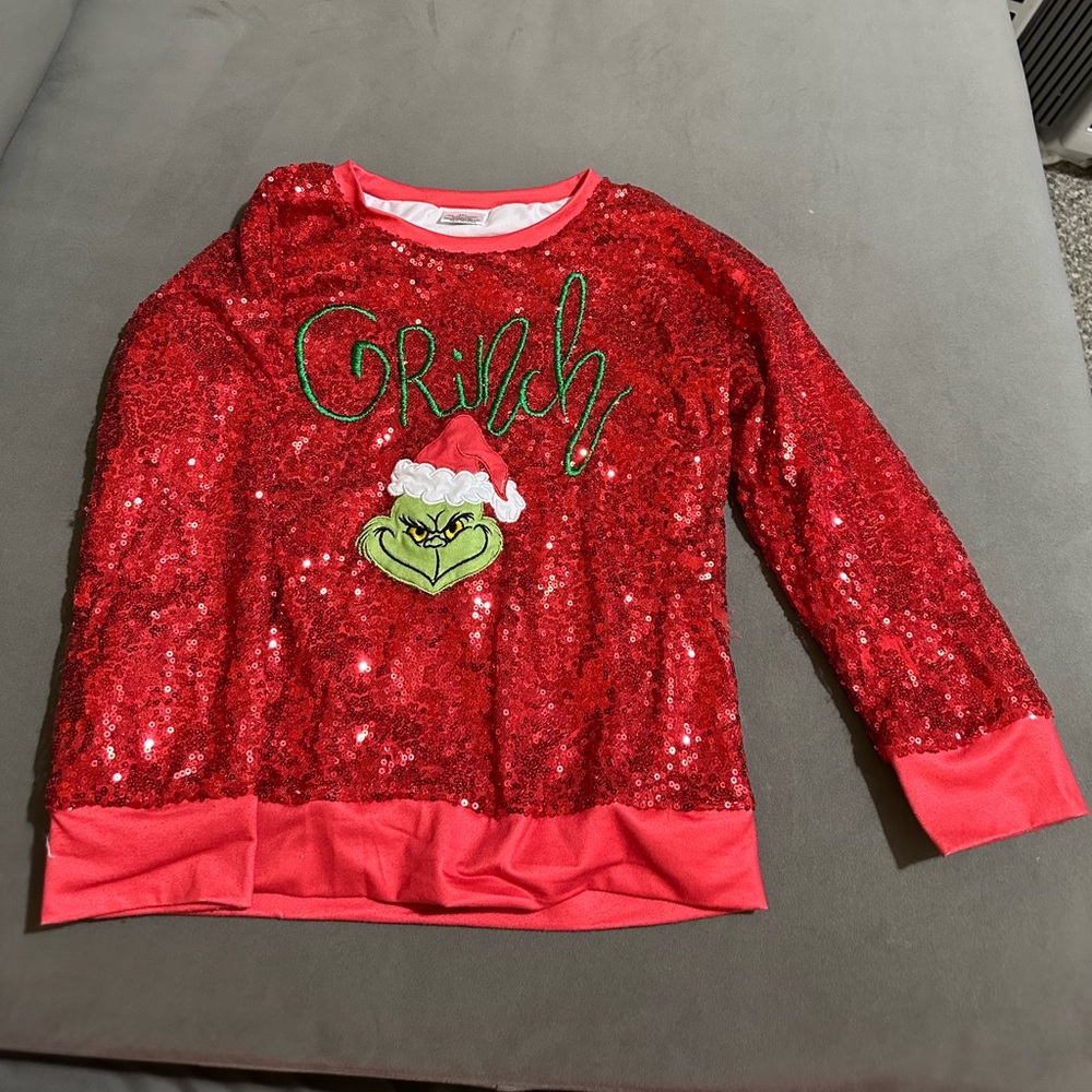 Girls Grinch Sweatshirt
